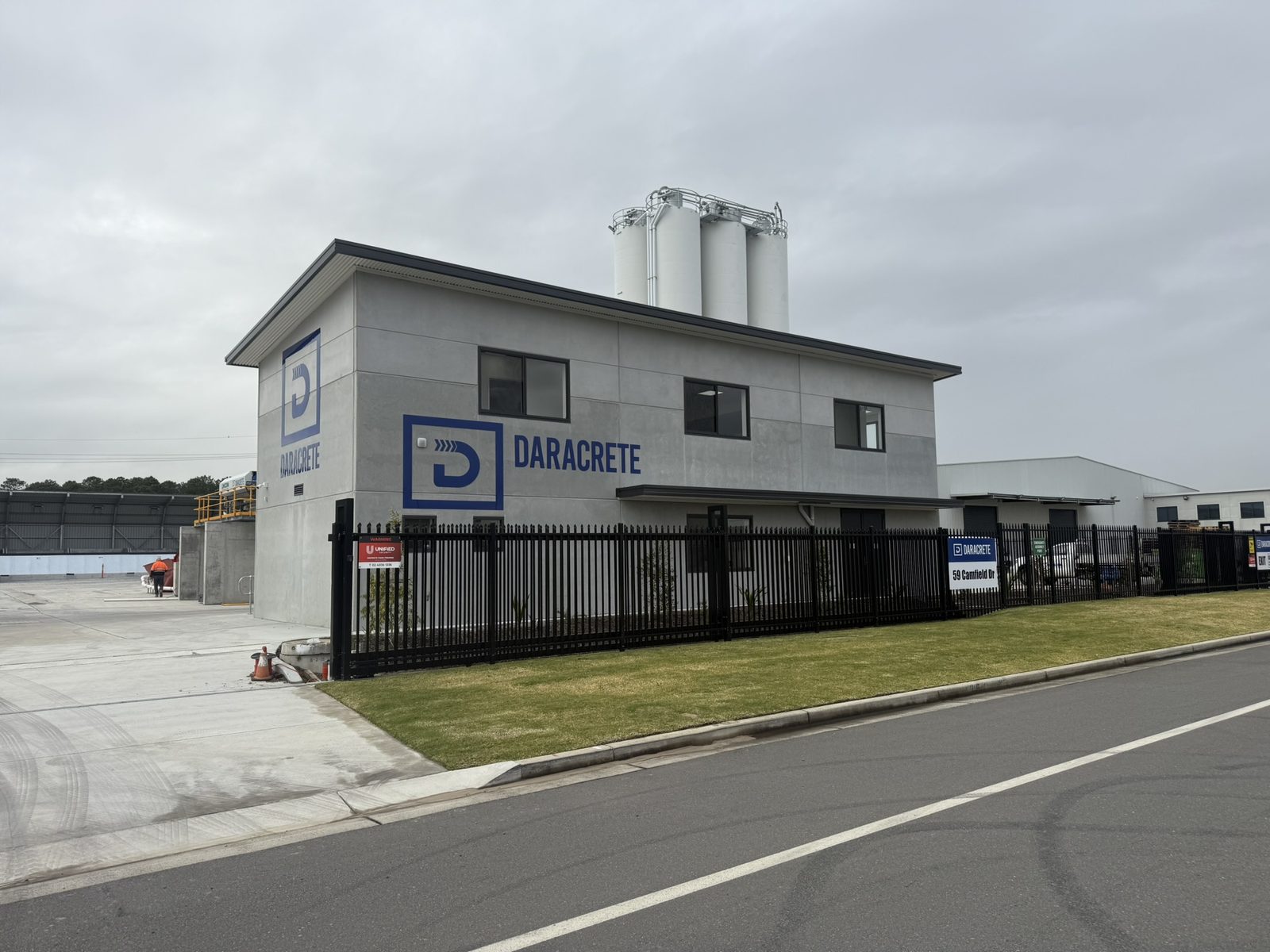 Daracon Heatherbrae batch plant security
